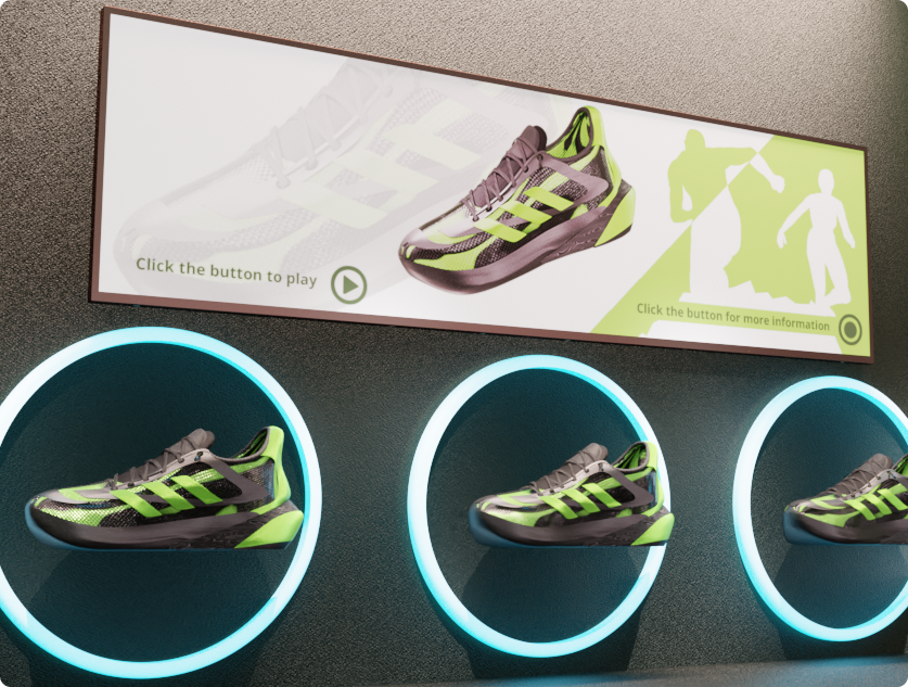 Exhibiciones de productos inmersivas