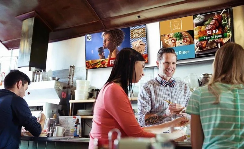 Samsung Business TV diseño profesional