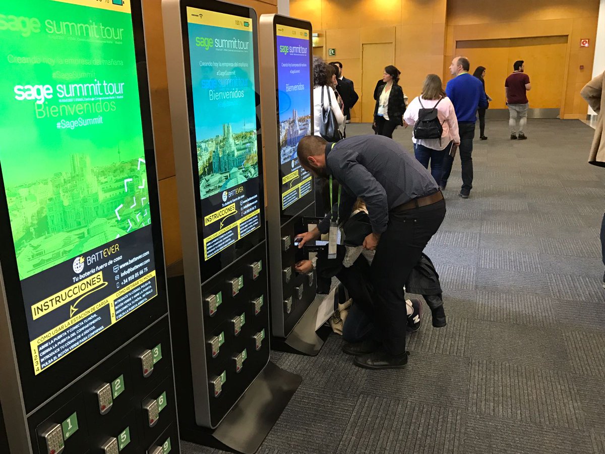 Componentes del tótem cargador